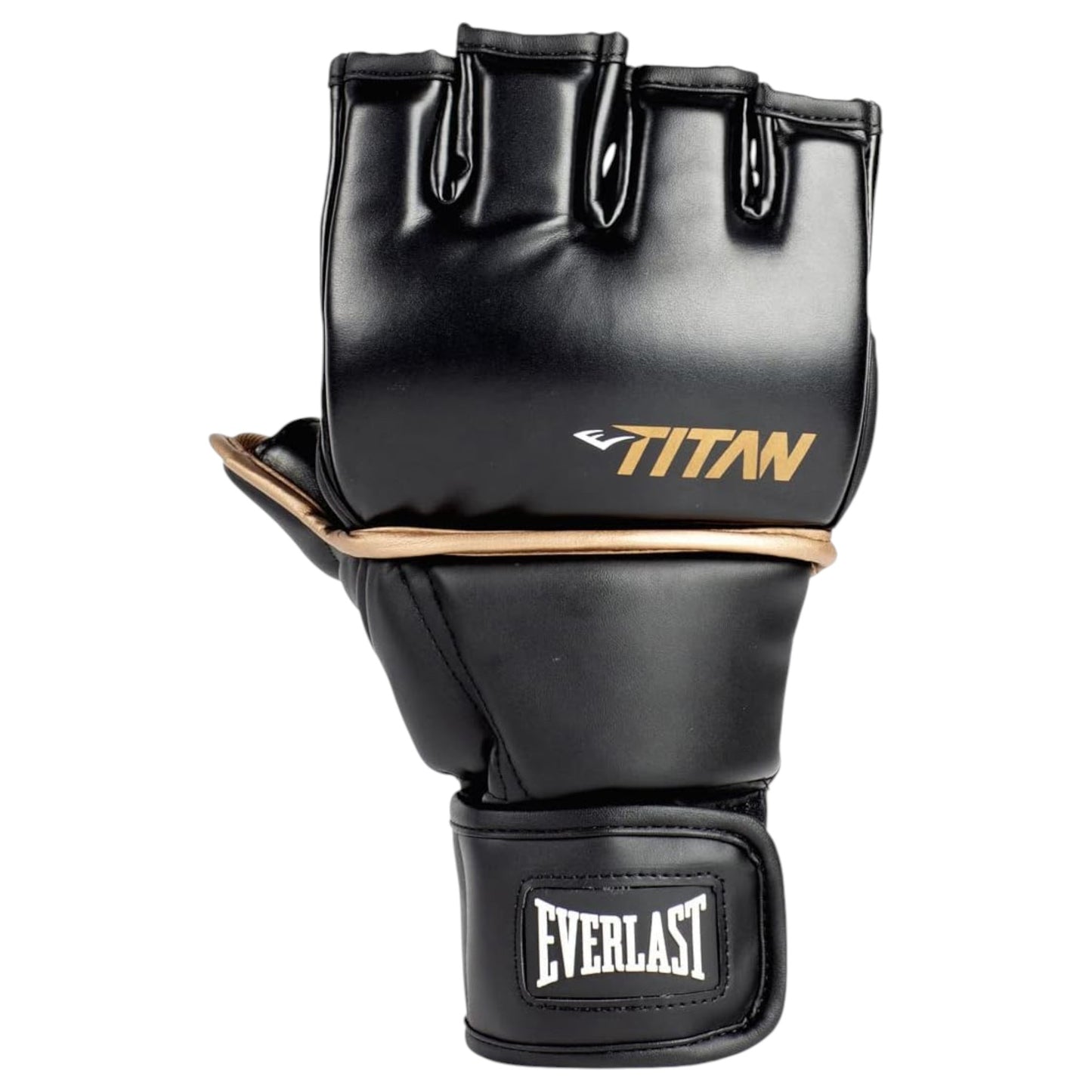 Unisex Adults Everlast Titan Grappling Grappling Gloves Black/Gold