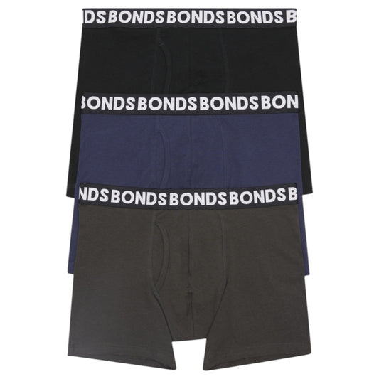 6 Pack Mens Bonds Everyday Mid Trunks Multi