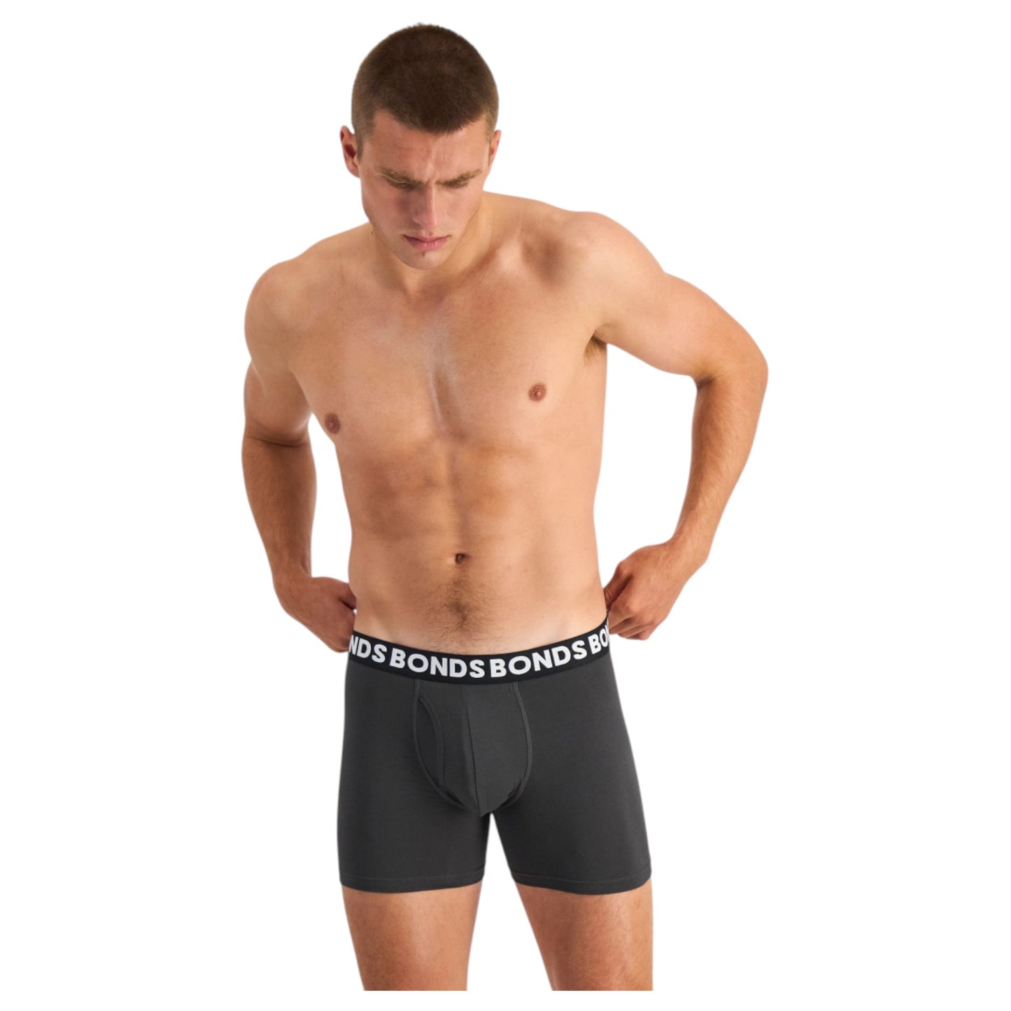 3 Pack Mens Everyday Mid Trunk Underwear Multi