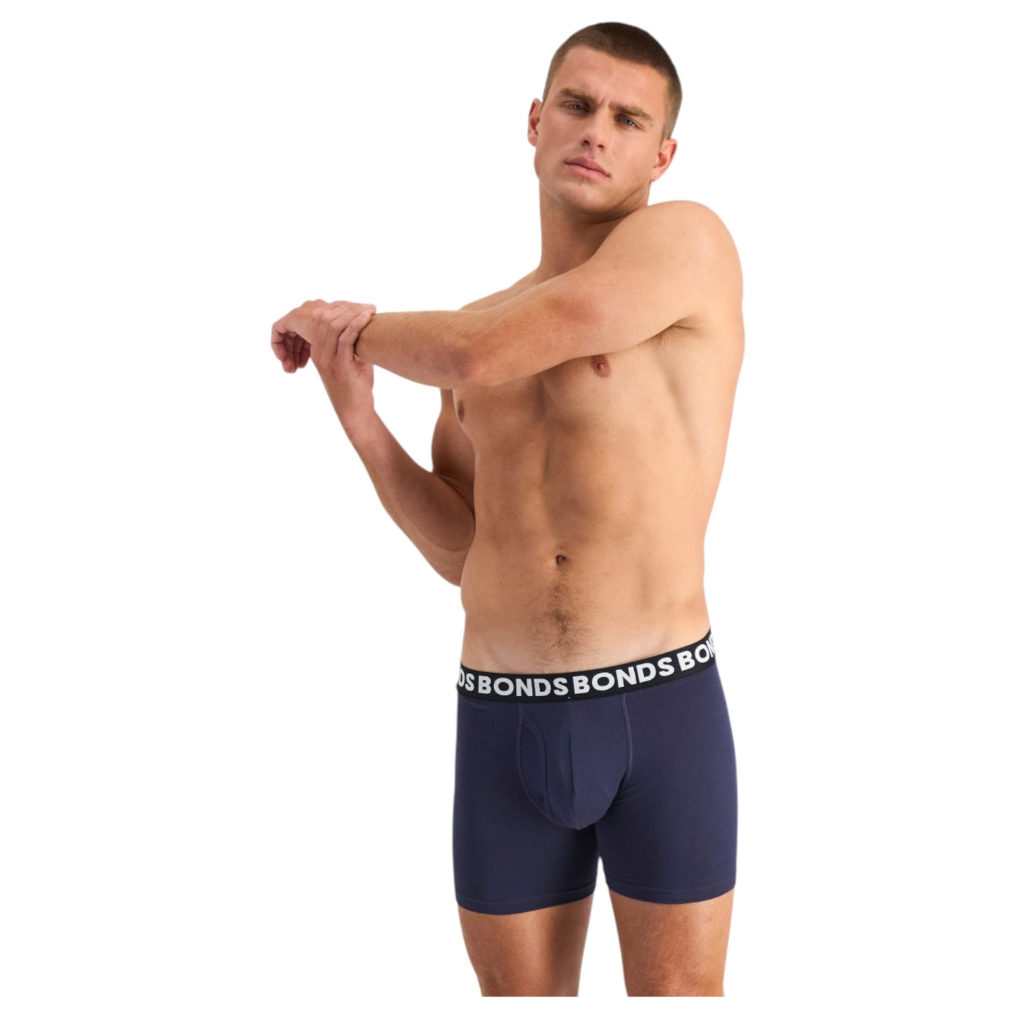 6 Pack Mens Bonds Everyday Mid Trunks Multi