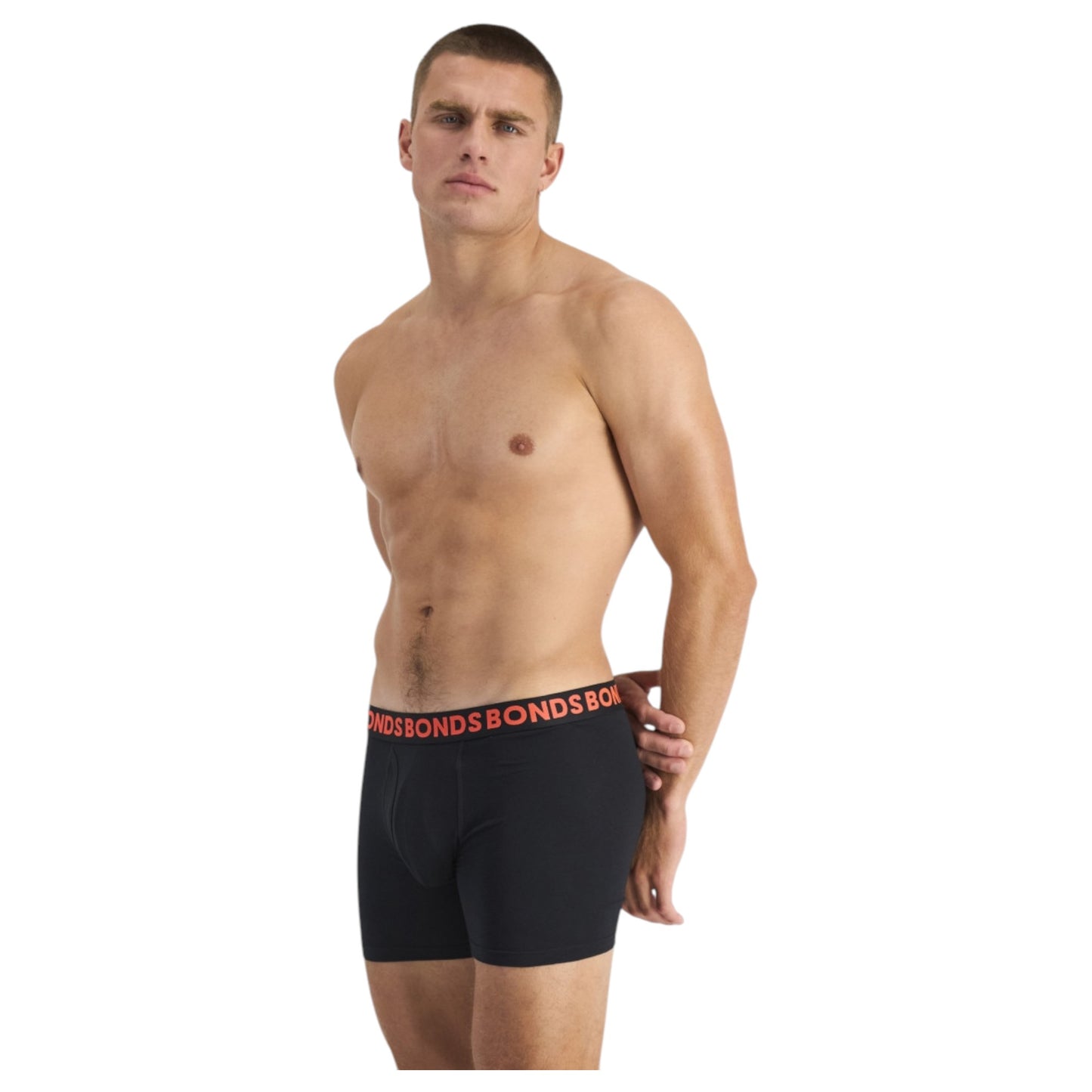 3 Pack Mens Bonds Everyday Mid Trunks Multi