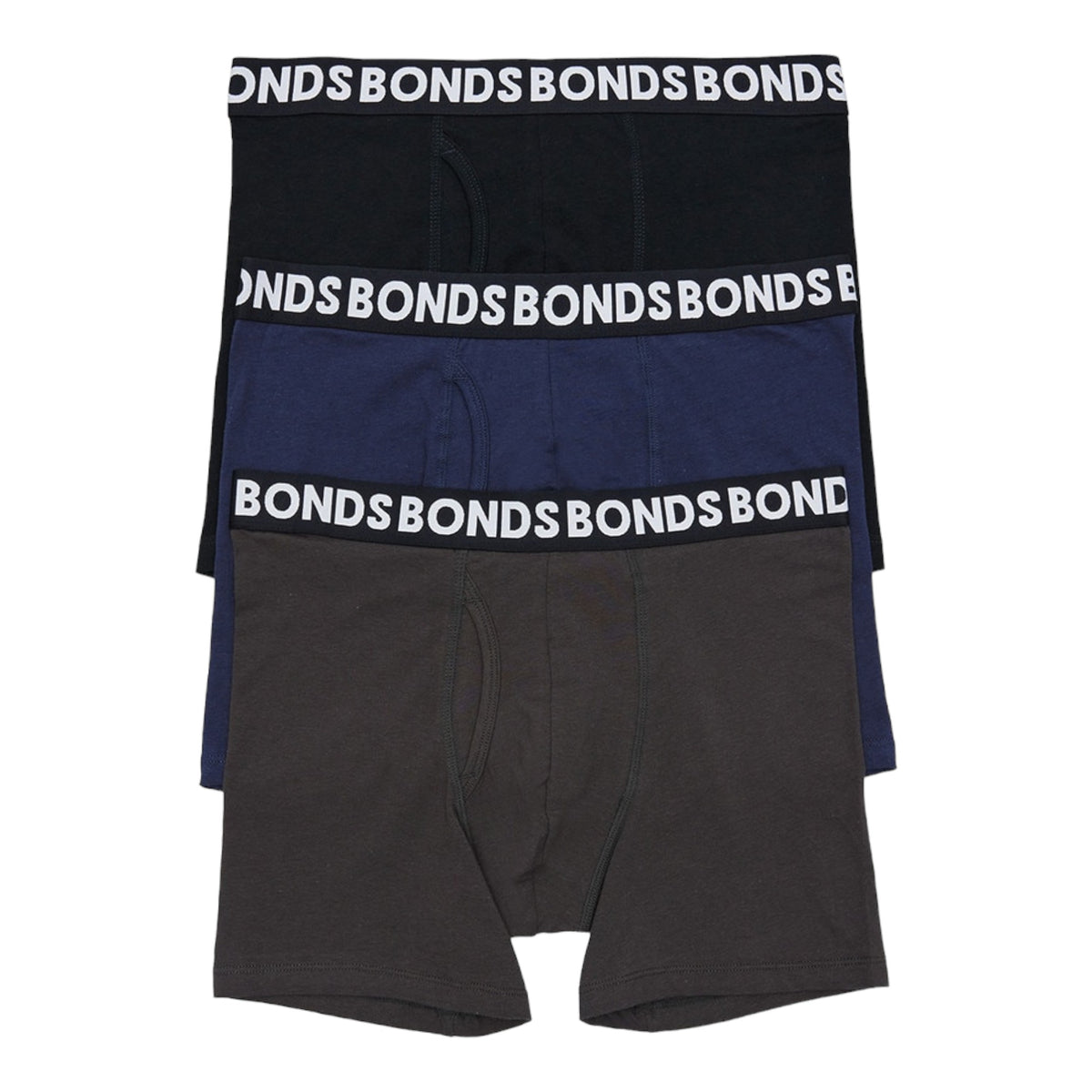 6 Pack Mens Bonds Everyday Mid Trunks Underwear Multi