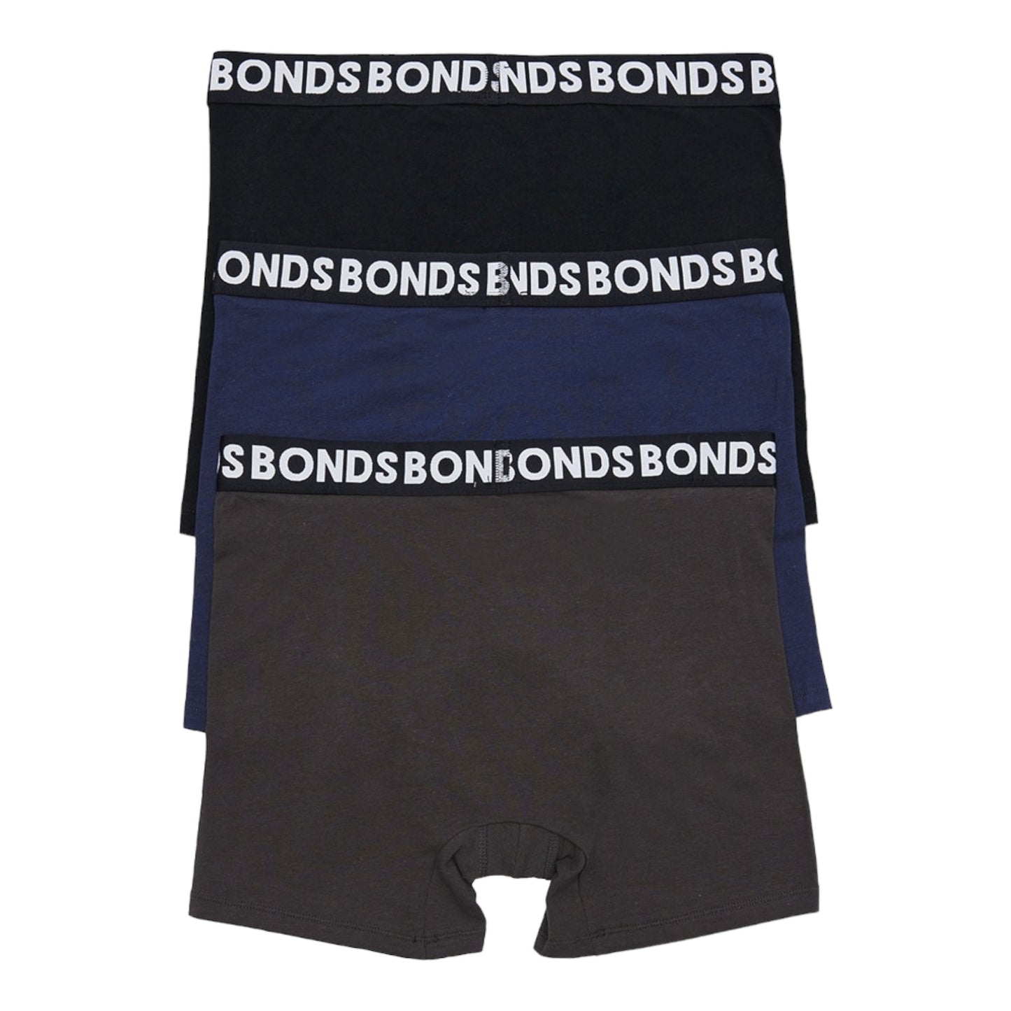 3 Pack Mens Bonds Everyday Mid Trunks Underwear Multi