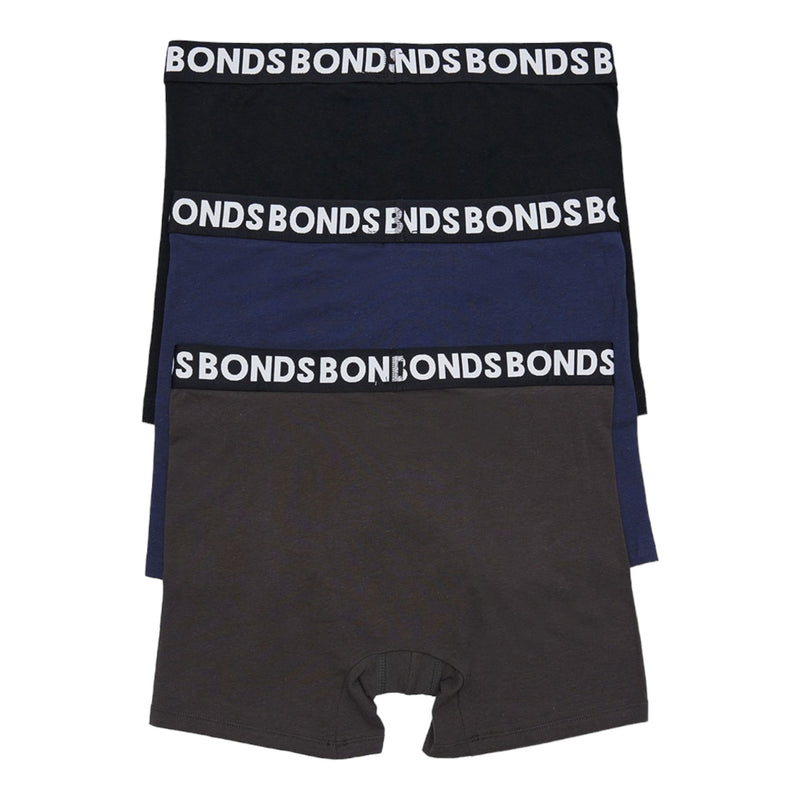 12 X Bonds Mens Everyday Mid Trunks Underwear - 01K