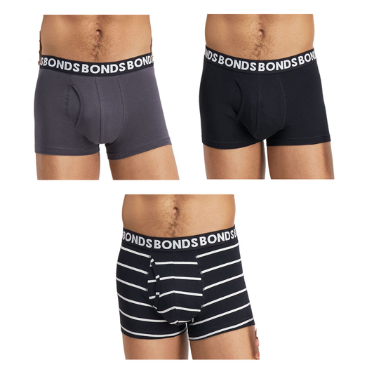 6 Pack Mens Bonds Everyday Trunks Underwear Multi