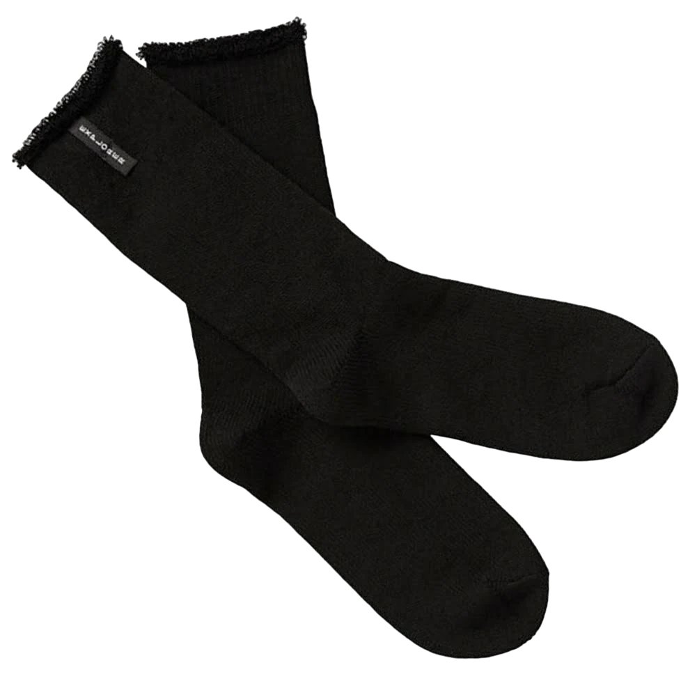 6 Pack Mens Bonds Explorer Original Crew Wool Socks Black
