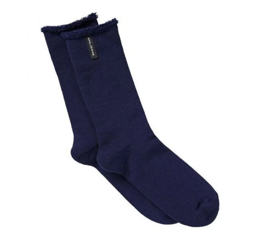 2 Pack Mens Bonds Original Wool Crew Socks Navy