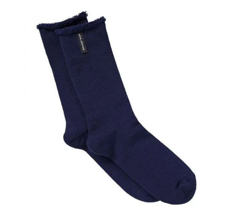 10 x Bonds Mens Explorer Original Crew Wool Blend Navy Socks