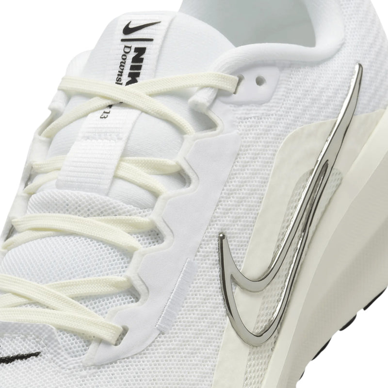 Womens Nike Downshifter 13 White/ Cream Athletic Running Shoes