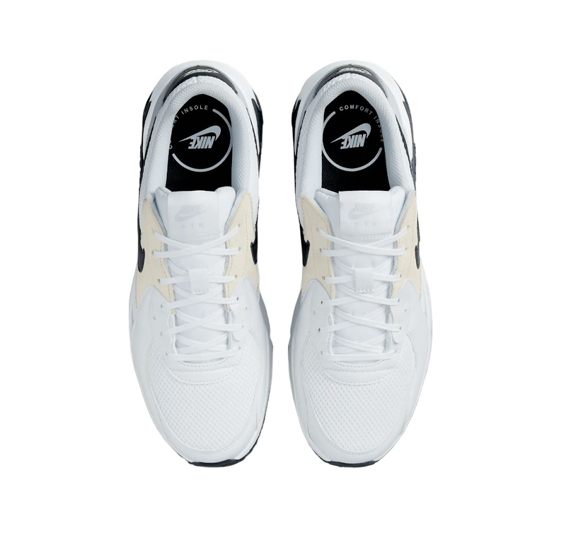 Mens Nike Air Max Excee 365 White/ Black/ Pure Platinum Athletic Shoes