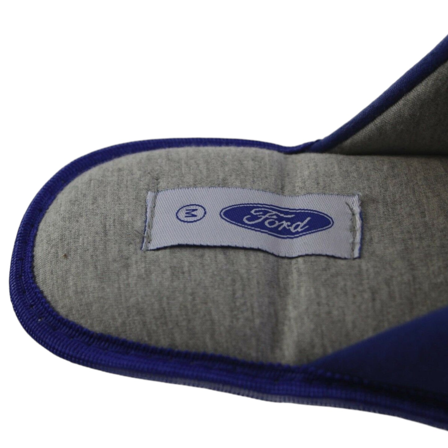 Mens Grosby Ford Scuff Slip On Slippers Blue