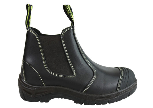 Mens Woodlands Contractor Boots Brown