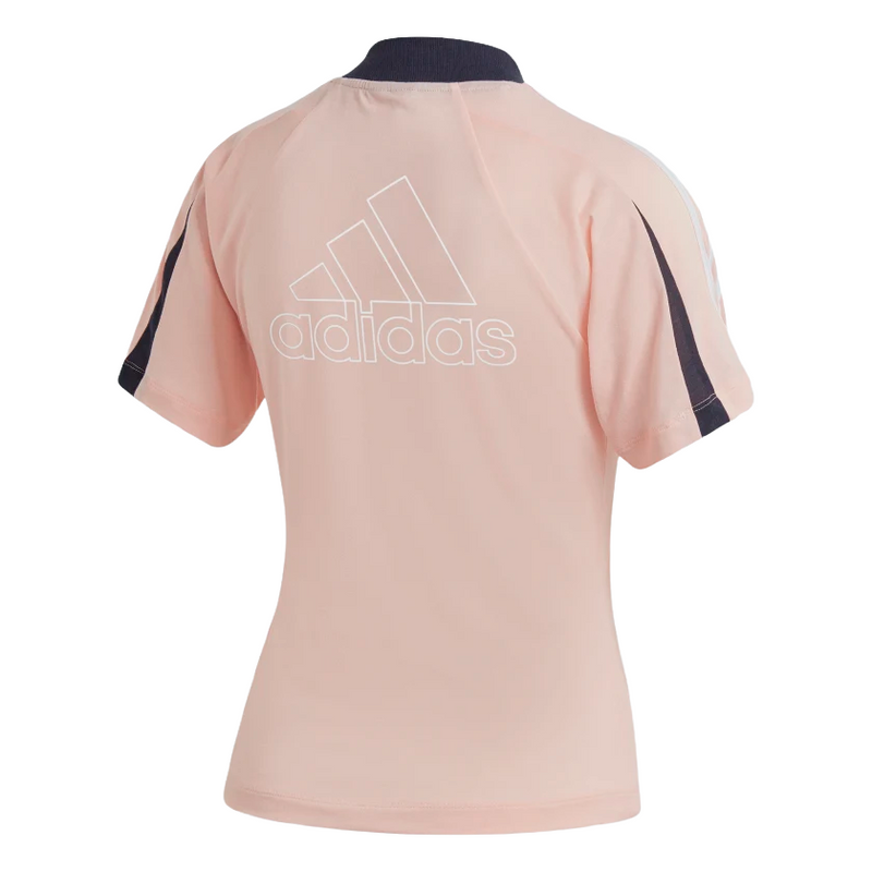 Adidas Womens Pink Aeroready Everyday Active Training Tee T-Shirt