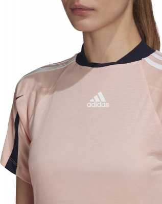 3 x Adidas Womens Pink Aeroready Everyday Active Training Tee T-Shirt