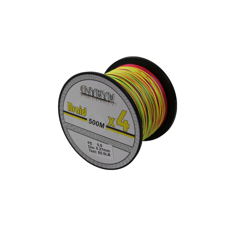 Braid Fishing Line Multicoloured - 500M - 20Lb