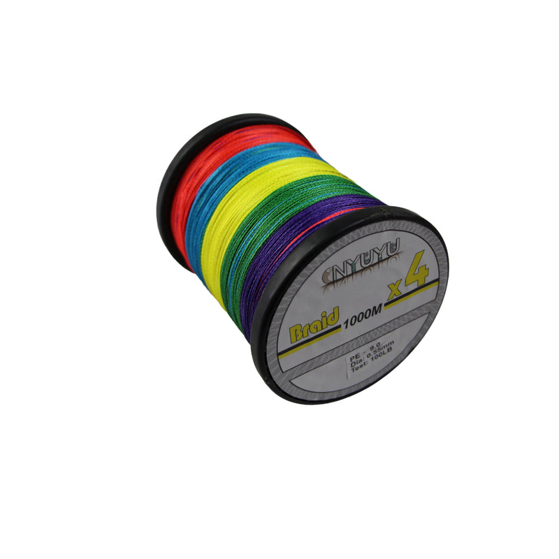 Braid Fishing Line Multicoloured - 1000M - 30Lb