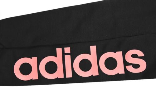 Adidas Womens Black Ess Lin Joggers Track Pants Trackies