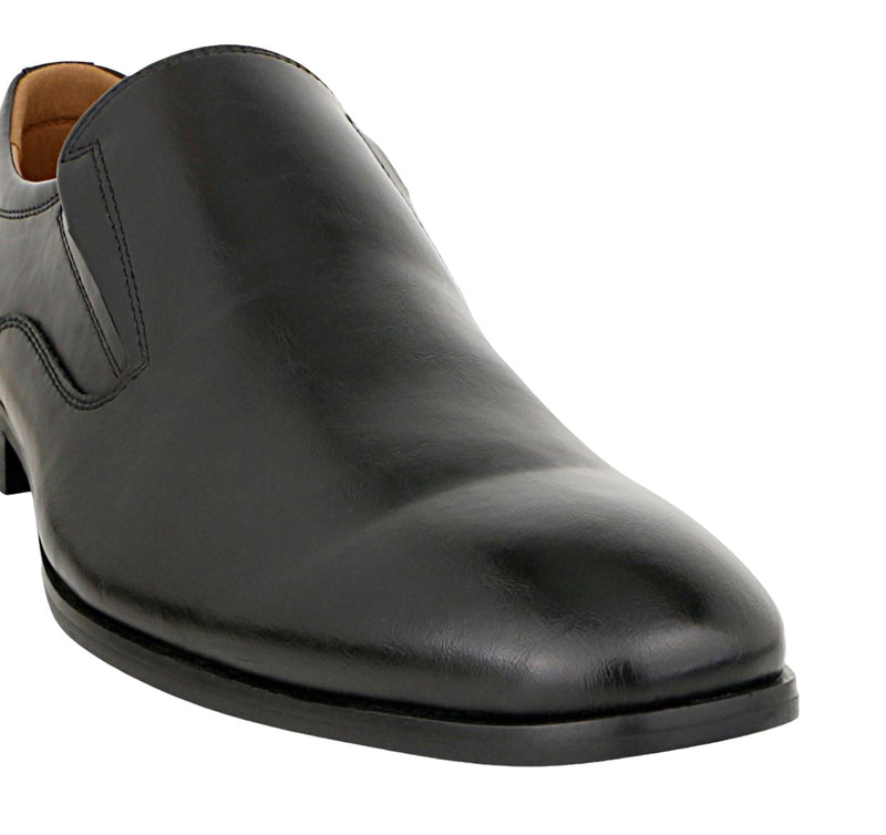 Mens Jm Julius Marlow Finland Black Work Formal Slip On Dress Shoes