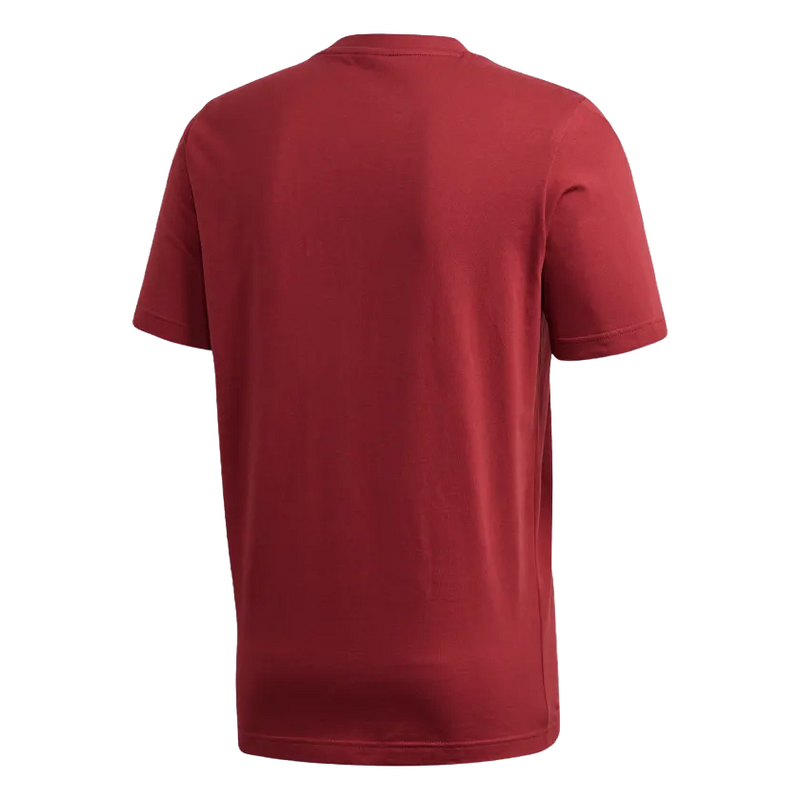 Adidas Mens Legacy Red Brilliant Casual T-Shirt