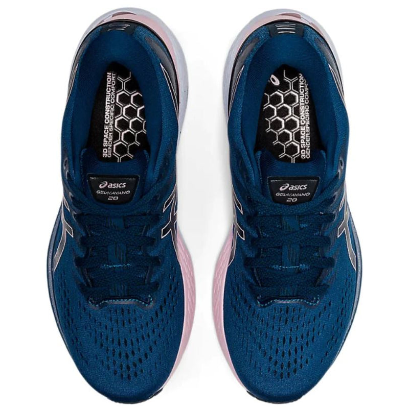 Womens Asics Gel-Kayano 28 Mako Blue/Barely Rose Athletic Running Shoes