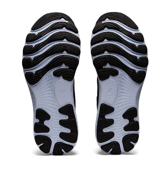 Womens Asics Gel-Nimbus 24 Mk Black/Black Athletic Running Shoes