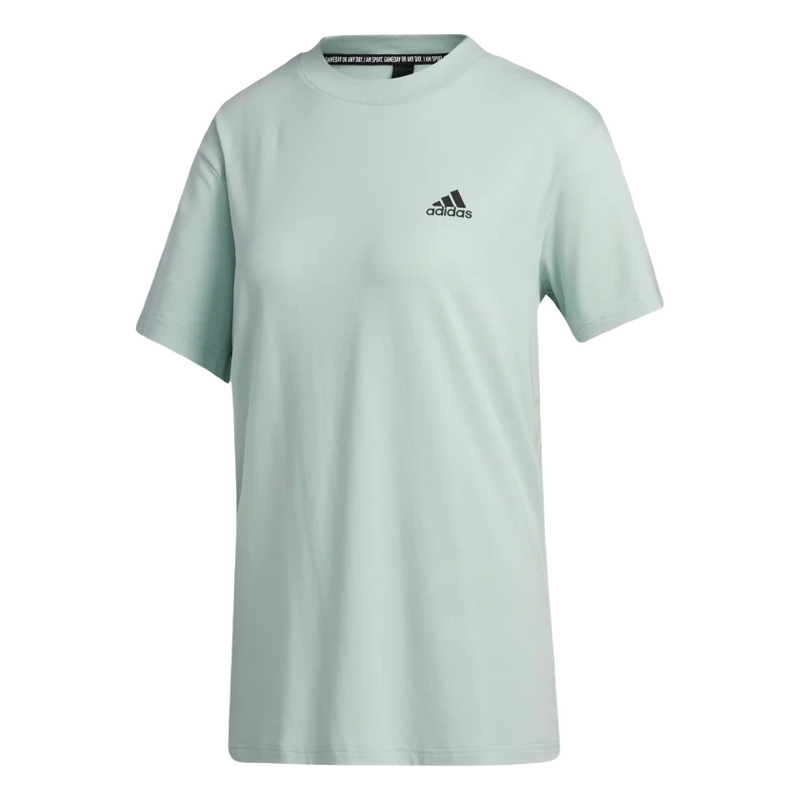 Adidas Womens Mint Must Haves 3 Stripes Everyday Active Tee T-Shirt