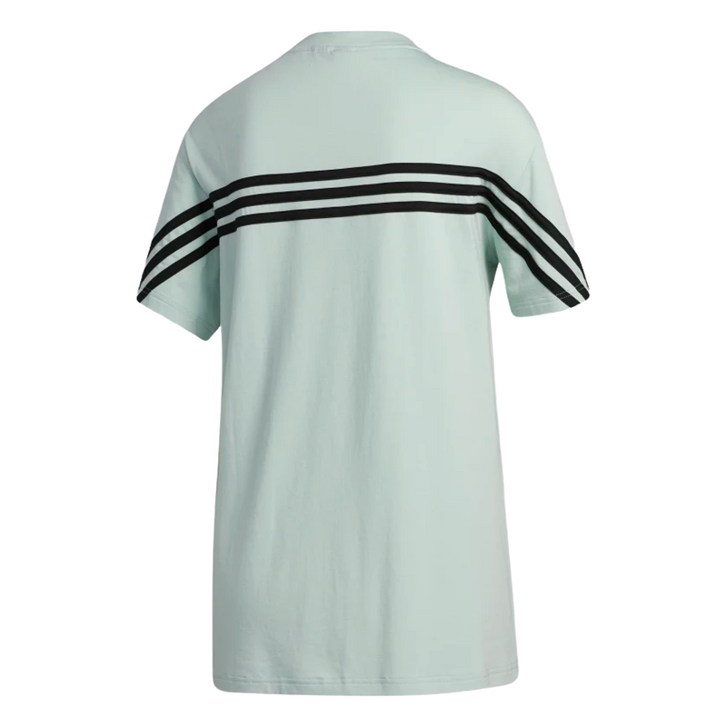 3 x Adidas Womens Mint Must Haves 3 Stripes Everyday Active Tee T-Shirt