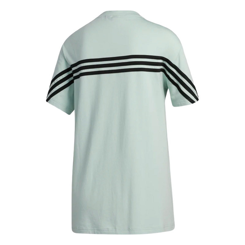Adidas Womens Mint Must Haves 3 Stripes Everyday Active Tee T-Shirt