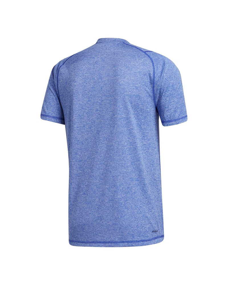 4 x Adidas Mens Blue Freelift Sport Ultimate Sport Tee T-Shirt