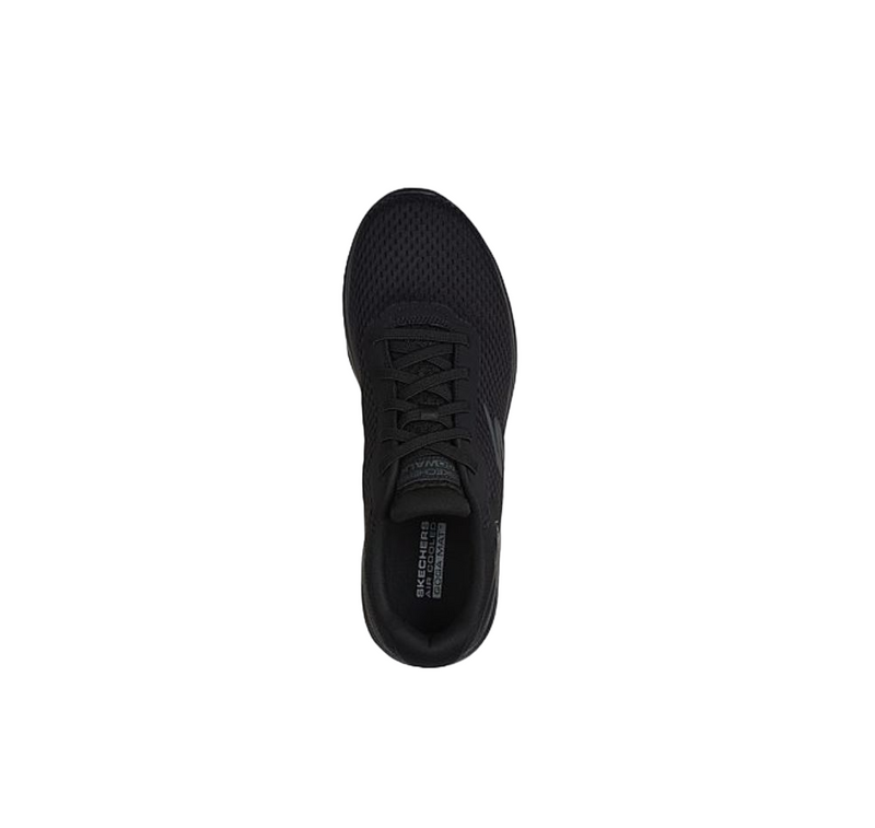 Mens Skechers Go Walk 7  Black/ Black Lace Up Sneaker Shoes