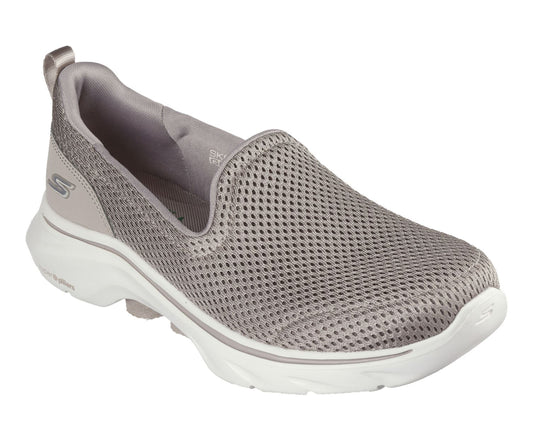 Womens Skechers Go Walk 7- Razi Shoes Natural