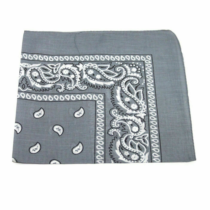 Bandana Paisley Head Wrap 100% Cotton Neck Scarf Bandanna