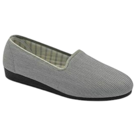 Womens Grosby Danae Slip On Slippers Silver