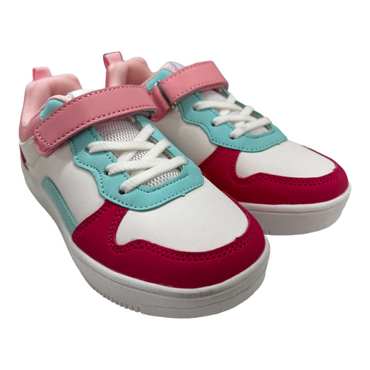 Unisex Kids Grosby Hoop G Shoes Pink/White/Blue