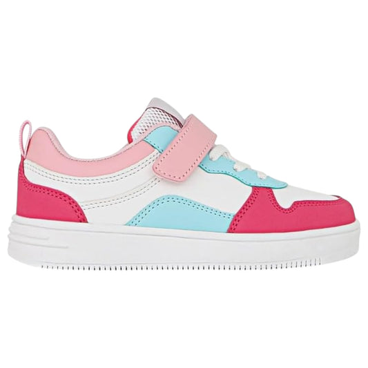 Kids Girls Grosby Hoop G Shoes Pink/White/Blue