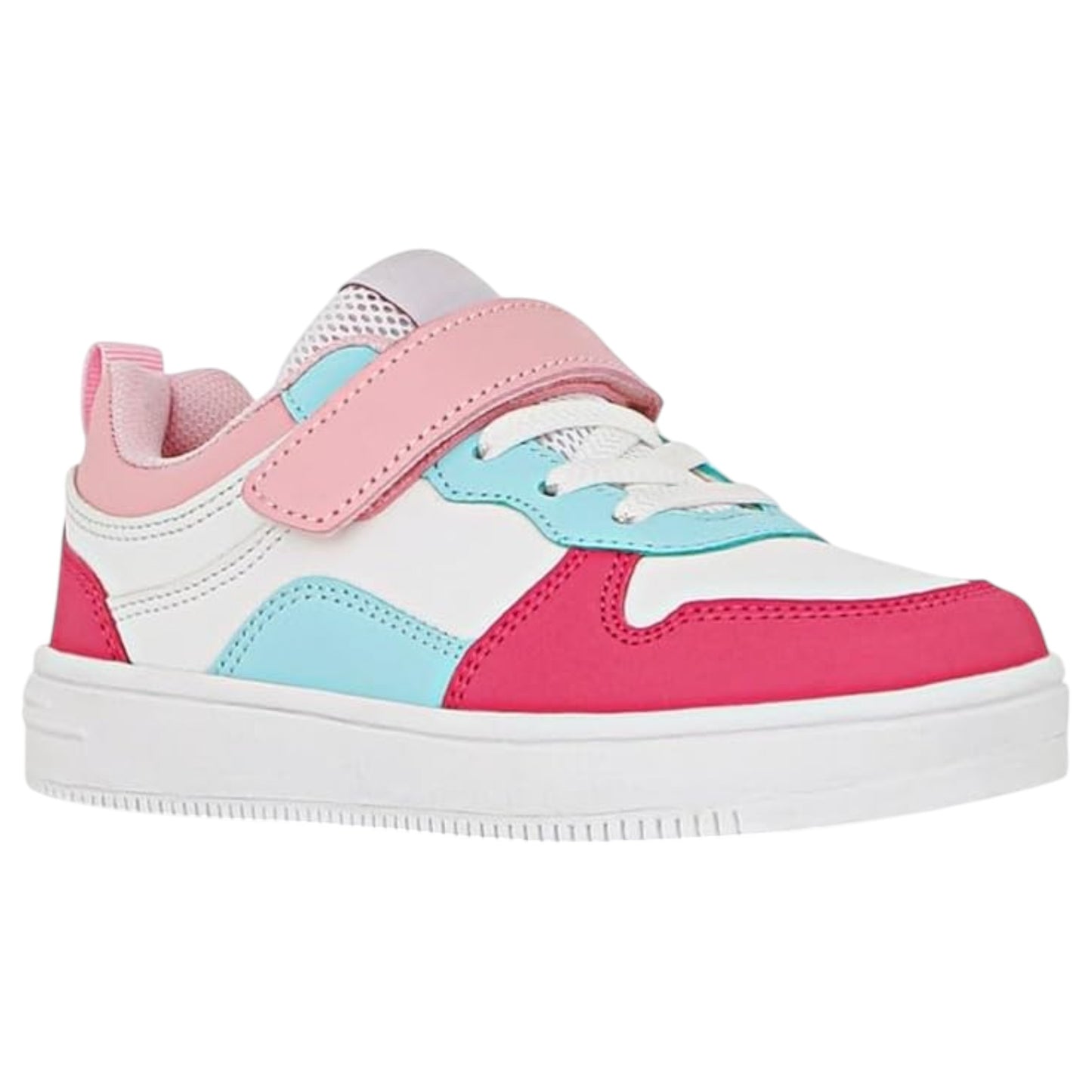 Kids Girls Grosby Hoop G Shoes Pink/White/Blue