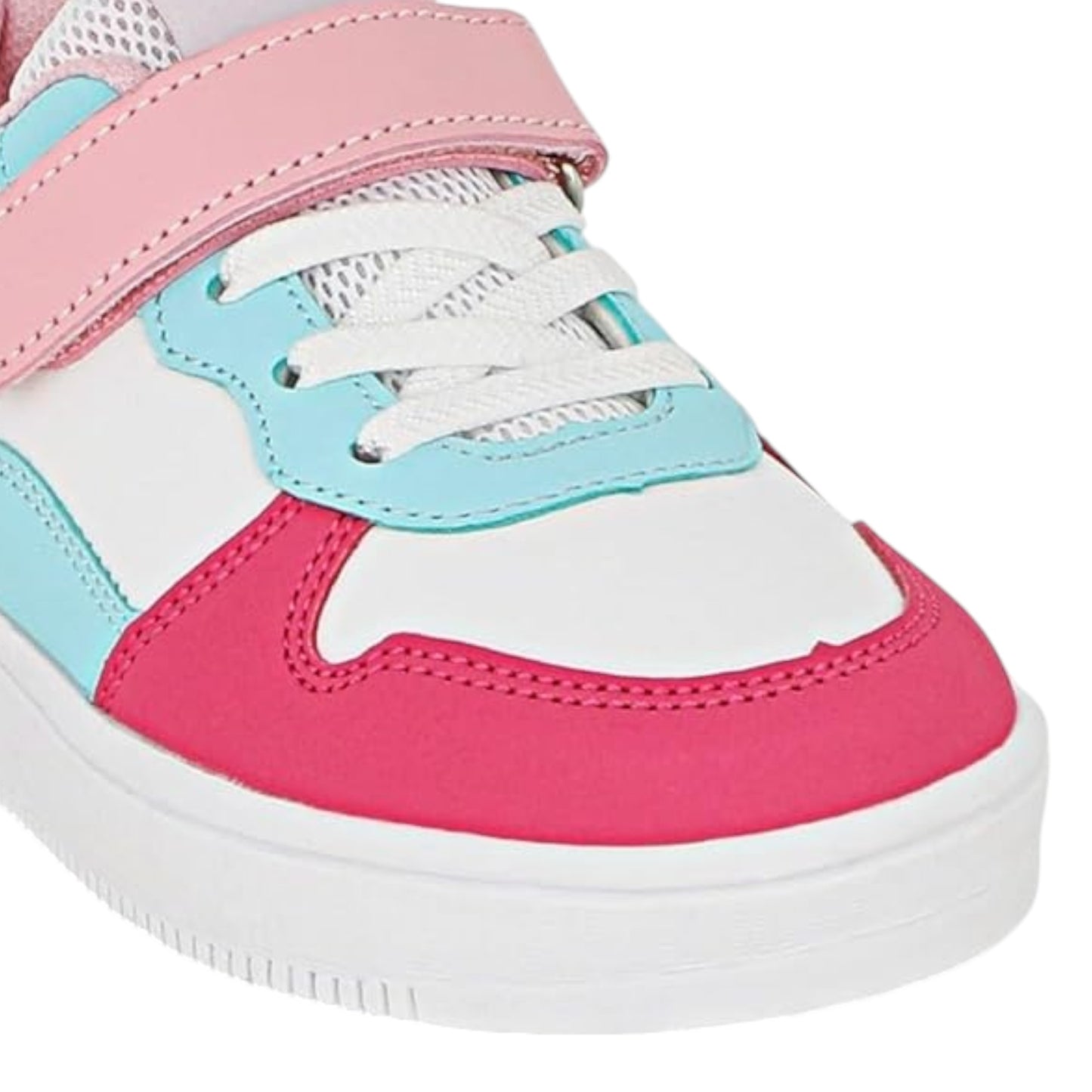 Kids Girls Grosby Hoop G Shoes Pink/White/Blue