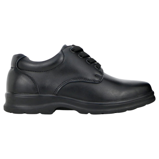 Kids Boys Grosby Educate Senior 2 Shoes Black