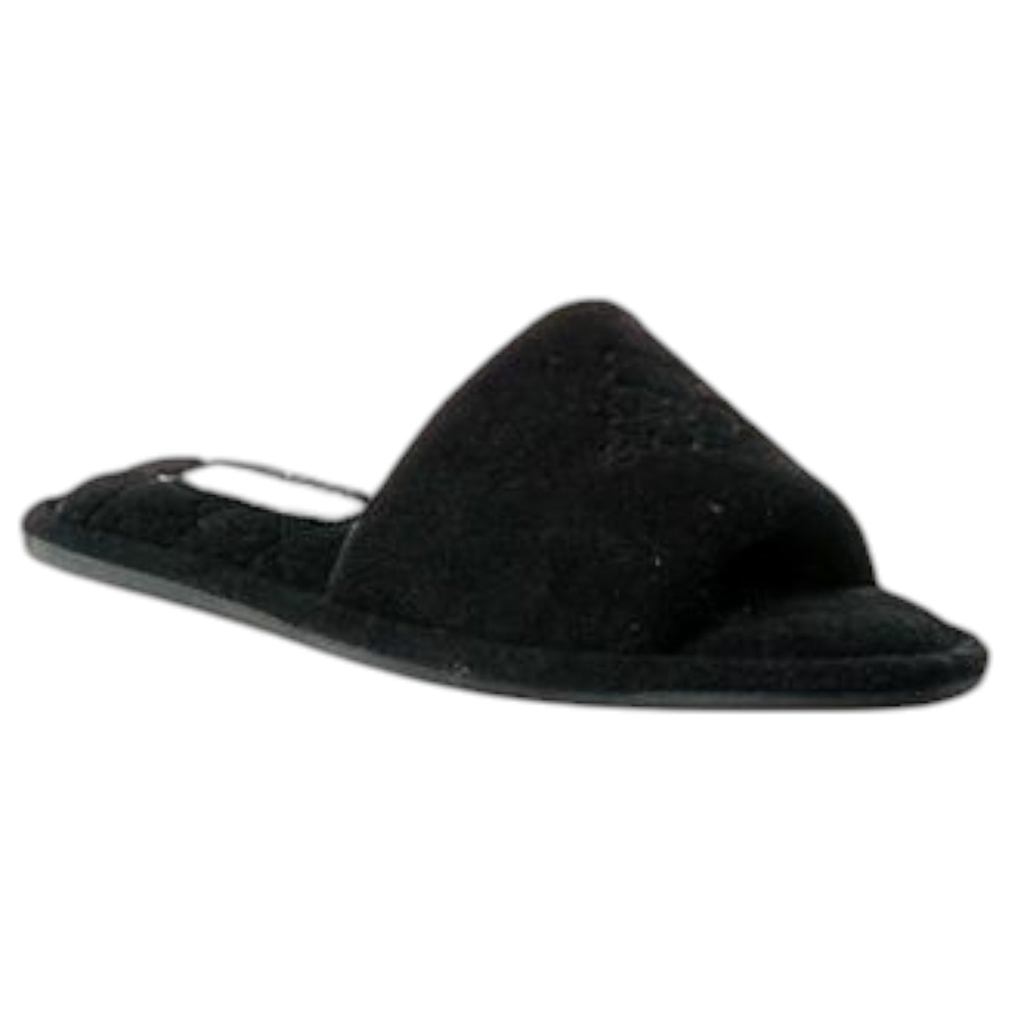 Womens Grosby Indoor Comfort Slip On Slippers Black
