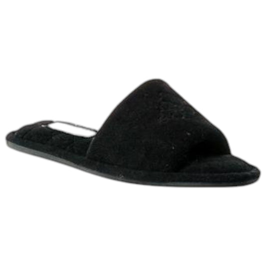 Womens Grosby Indoor Comfort Slip On Slippers Black