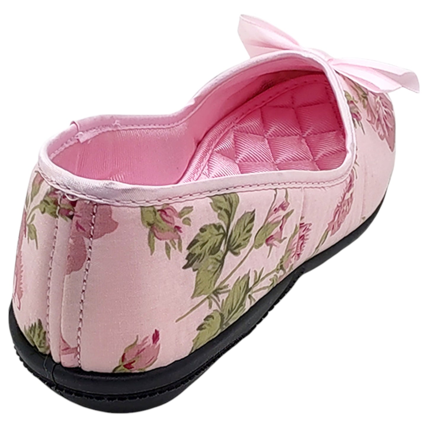 Womens Grosby VERA Slip On Slippers Pale Pink
