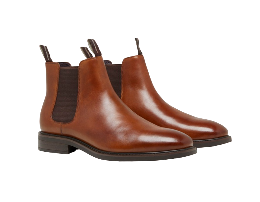 Mens Julius Marlow Gaucho Boots Cognac