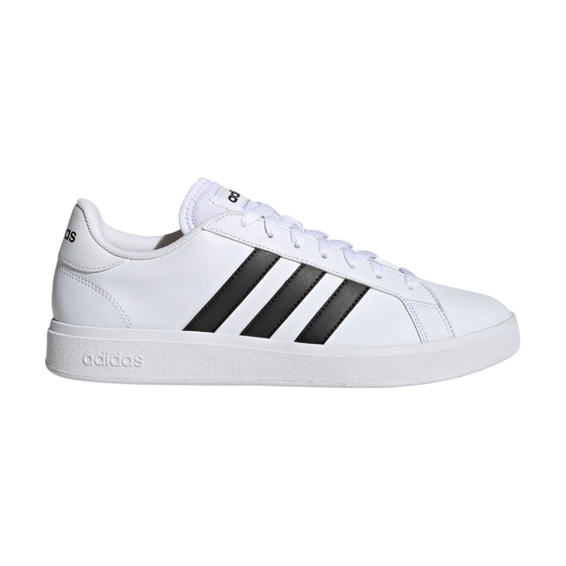 Adidas Mens Grand Court Base 2 White/ Black Casual Shoes