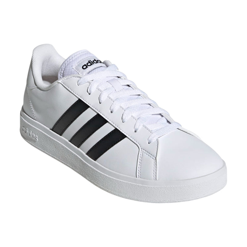 Adidas Mens Grand Court Base 2 White/ Black Casual Shoes