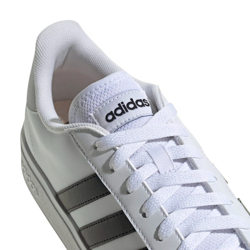 Adidas Mens Grand Court Base 2 White/ Black Casual Shoes