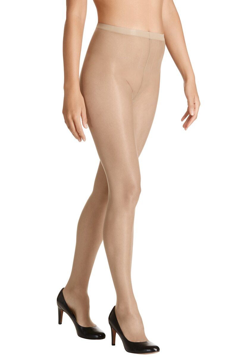 Womens Voodoo Glow Sheer To Waist Stockings Tan Nude Pantyhose