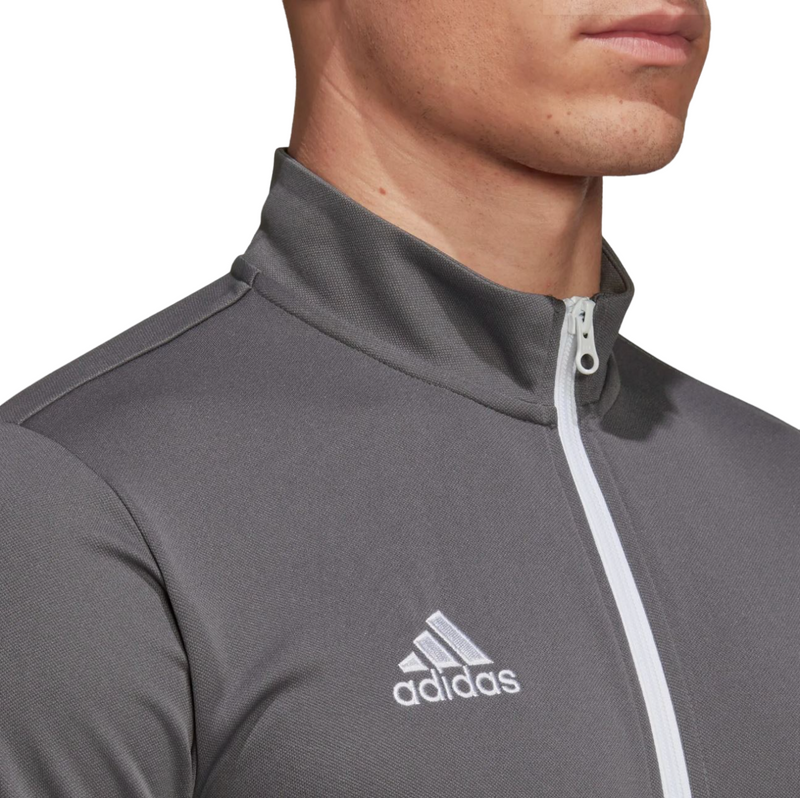 5 x Adidas Mens Entrada 22 Track Top Grey/White Football Jacket