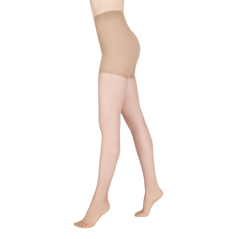 2 x Razzamatazz Perfecting Sheer Slim 15 Denier Stocking Natural