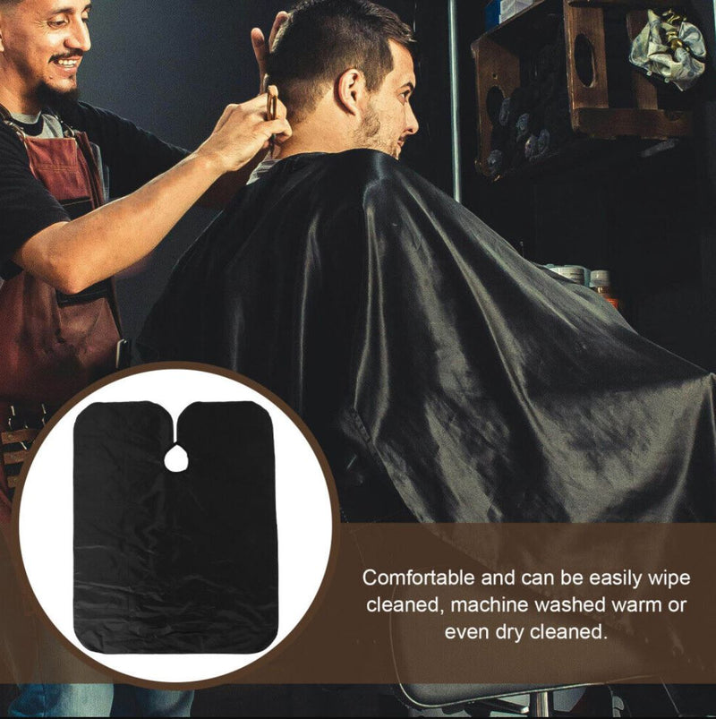 10 x Black Hairdressing Hair Cutting Cape Barber Hairdresser Salon Gown