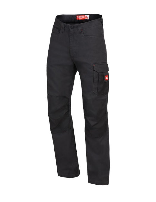 Mens Hard Yakka Legends Cargo Workwear Pants Charcoal